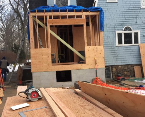 Kitchen addition and alteration in montclair